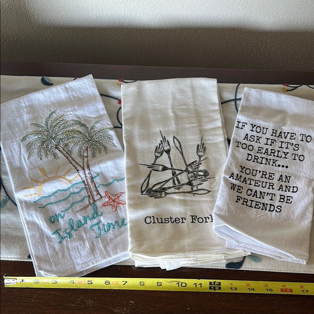 Cluster Fork Kitchen Towel